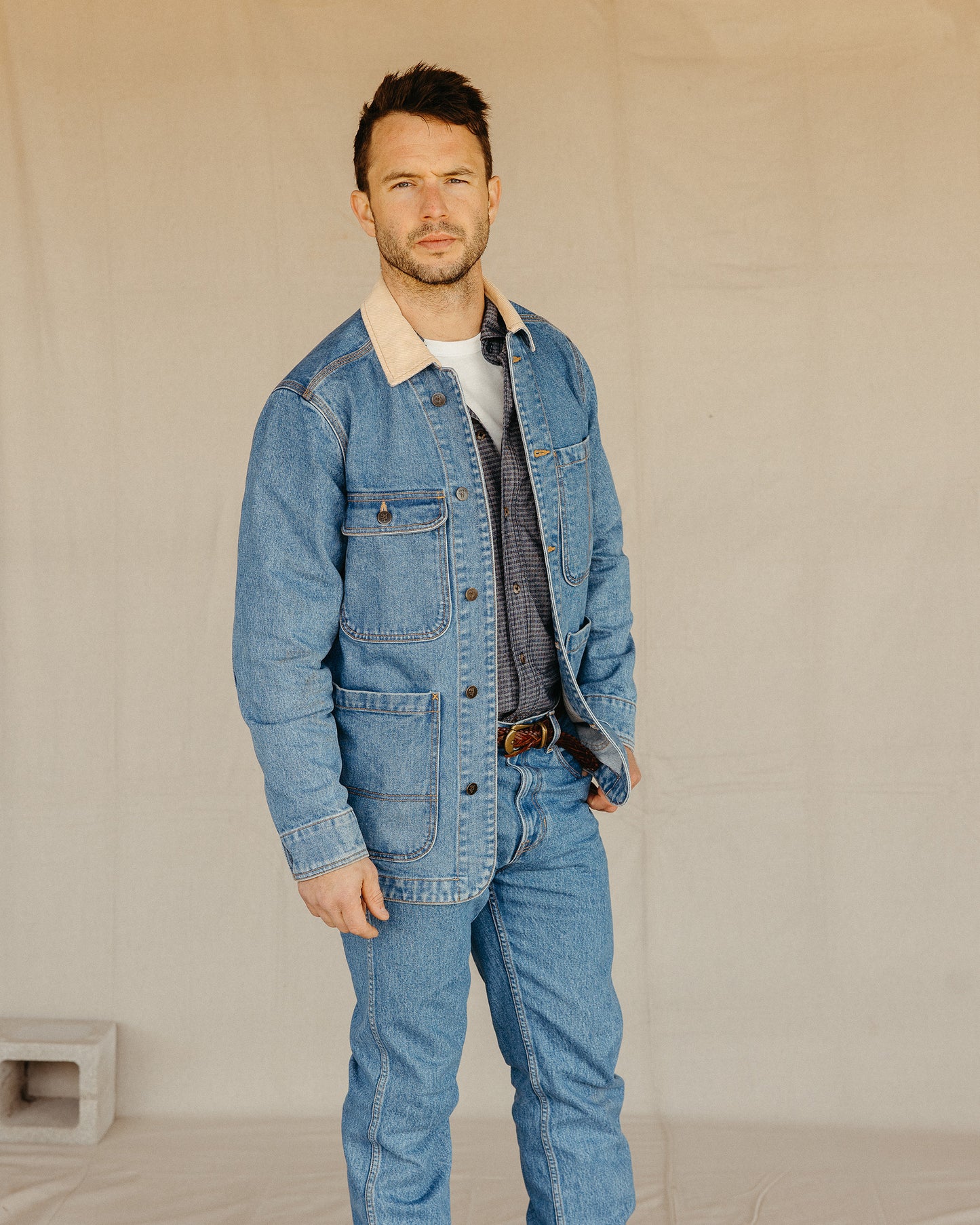 Field Coat - Light Wash