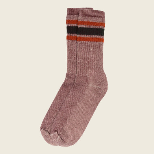 Merino Activity Sock - Maroon