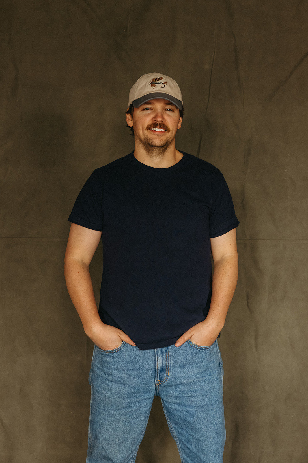 Standard Issue Tee - Navy – Mad Trapper