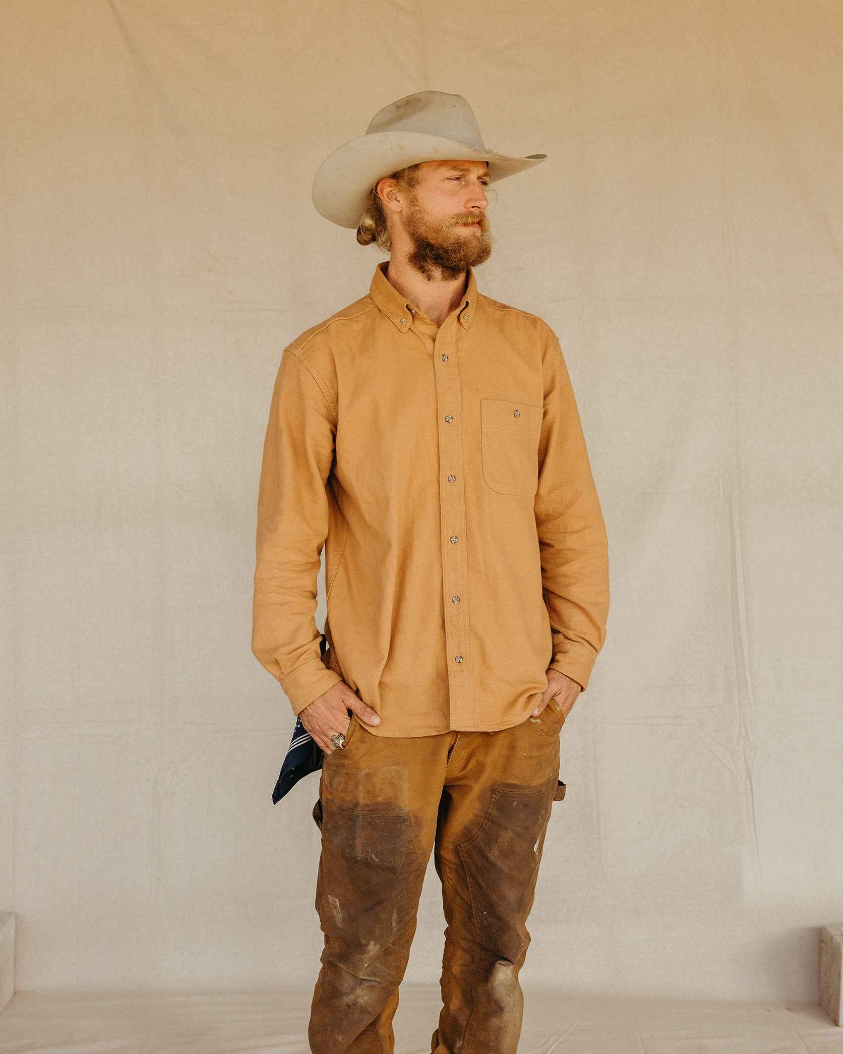 Work Shirt - Field Tan – Mad Trapper