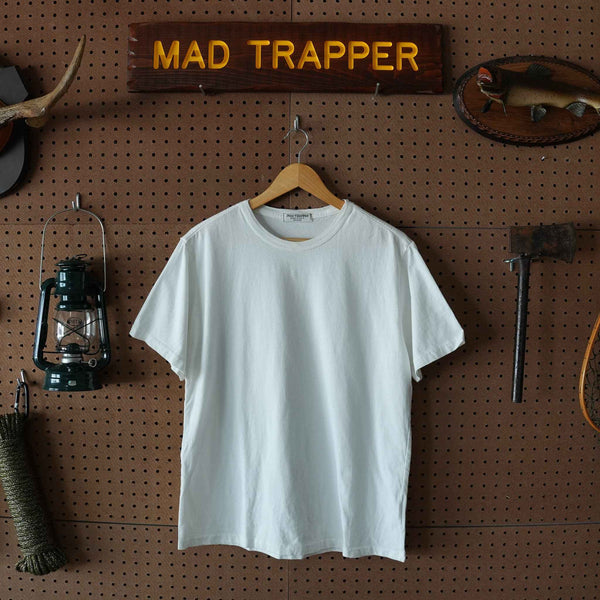 Standard Issue Tee - White – Mad Trapper